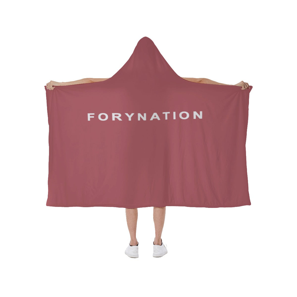 FN HOME: Signature Hooded Blanket (mandy)