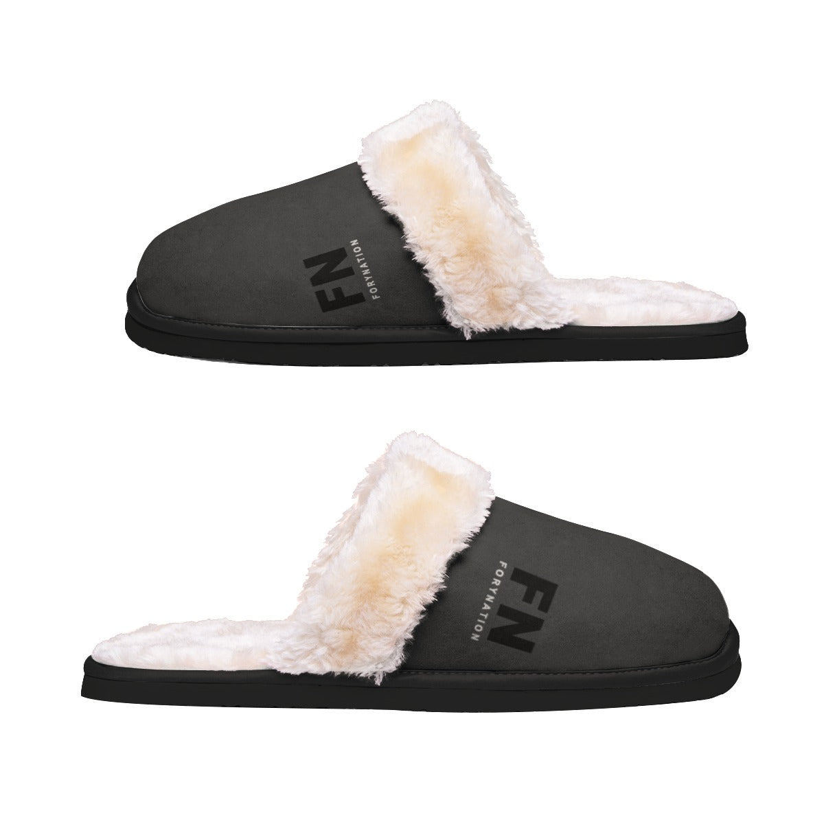 FN SLEEPWEAR MEN'S: Plush Slippers (eclipse)