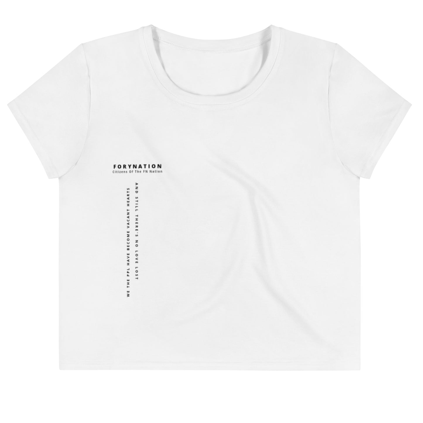 FN BASICS WOMEN'S: Citizens Crop (white)