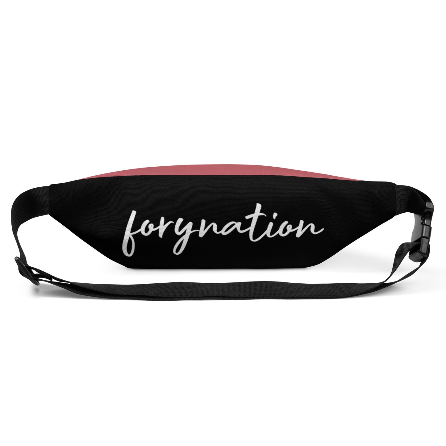 FN UNAMERICAN UNISEX: LAX Waist Bag (black/mandy)