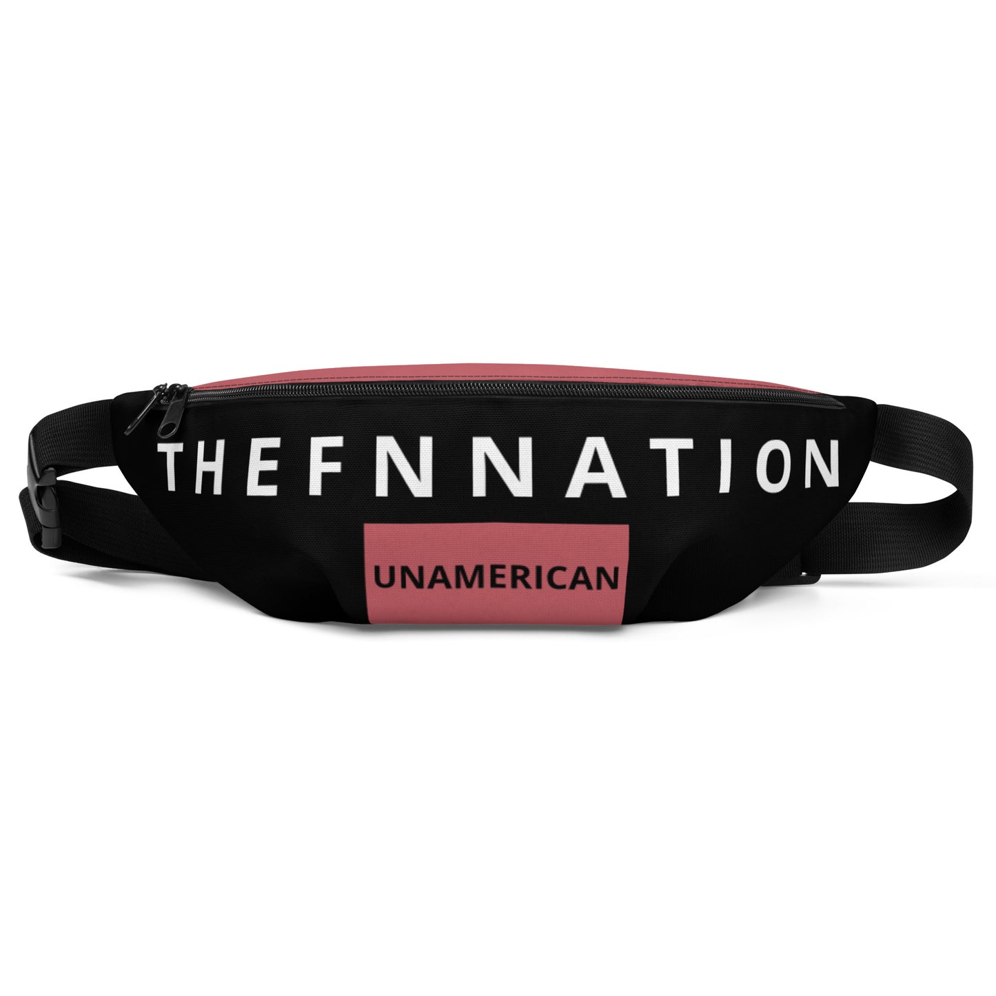 FN UNAMERICAN UNISEX: LAX Waist Bag (black/mandy)