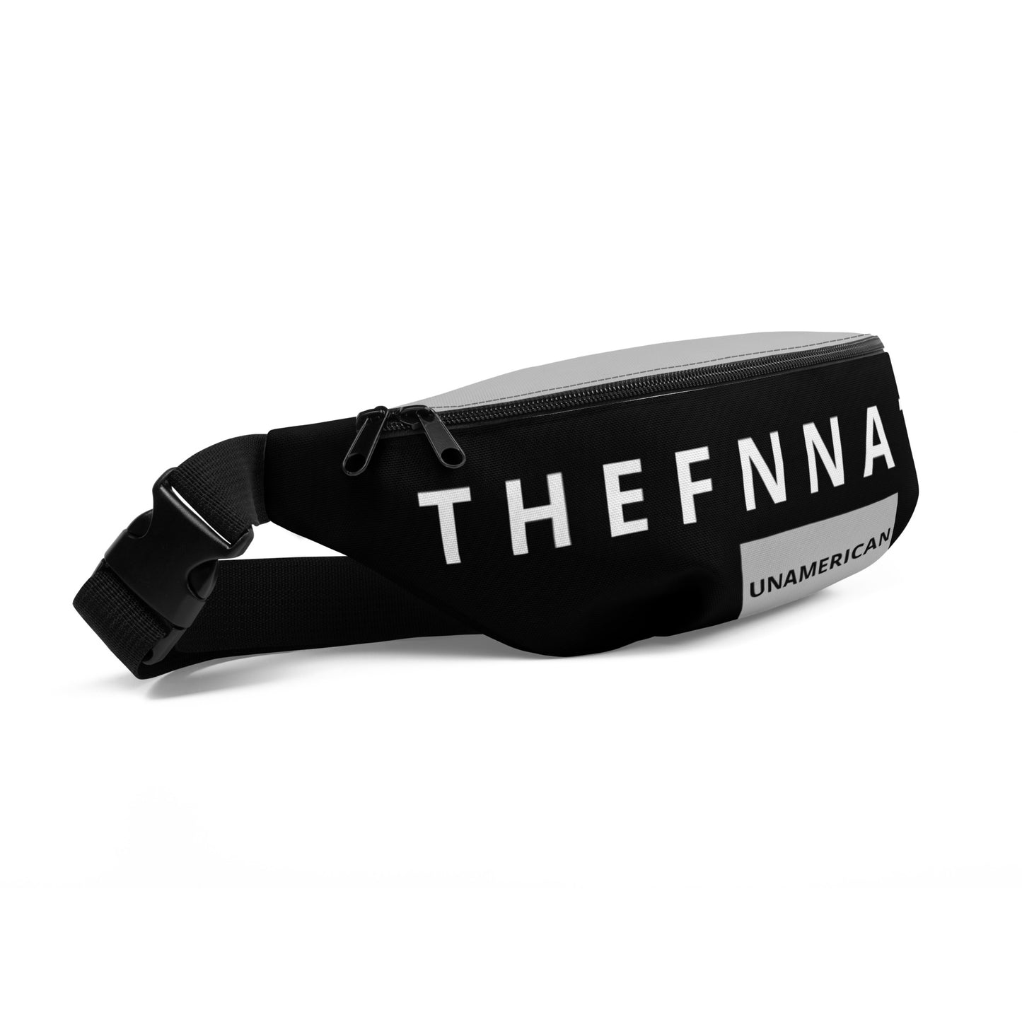 FN UNAMERICAN UNISEX: LAX Waist Bag (black/silver)