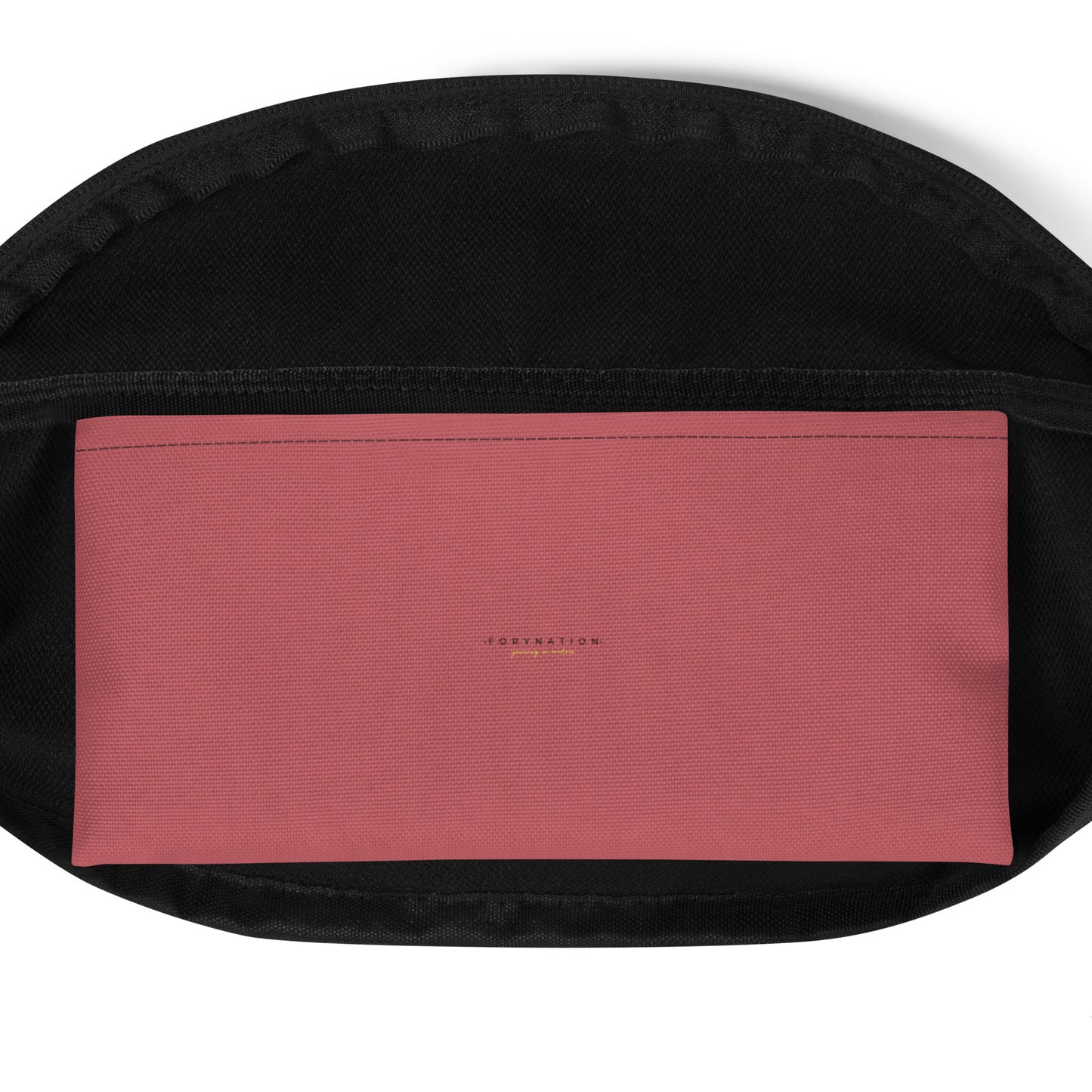 FN UNAMERICAN UNISEX: LAX Waist Bag (black/mandy)