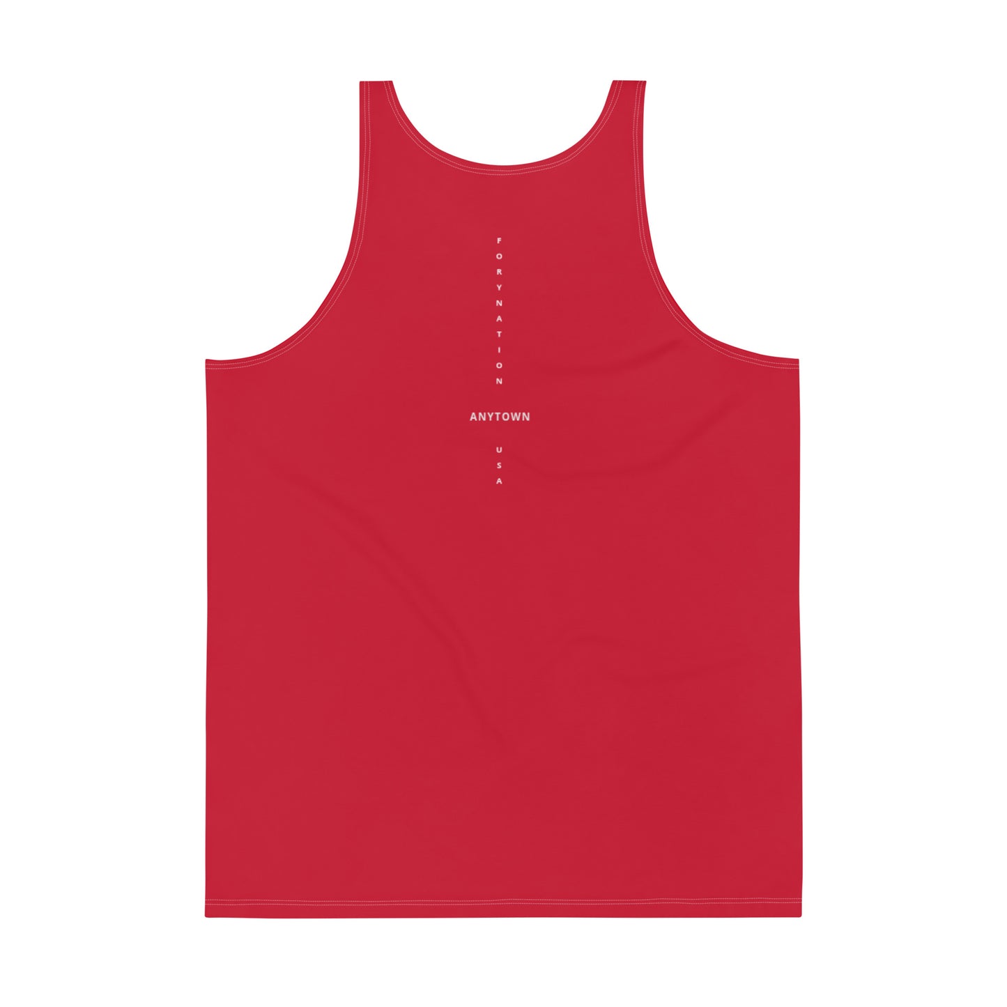 FN BASICS UNISEX: Citizens Tank (red)