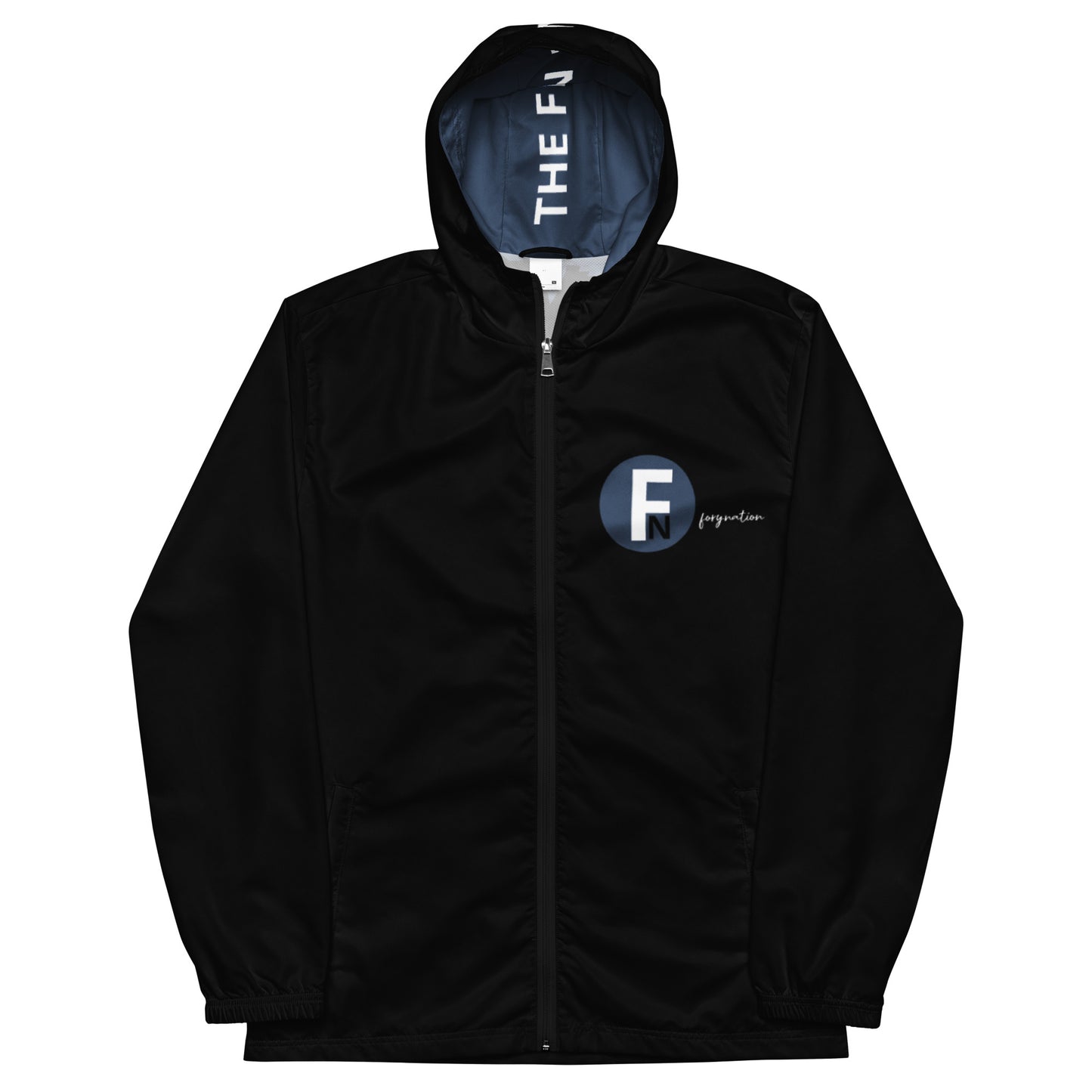 FN UNAMERICAN MEN'S: LAX Windbreaker (black/cello)