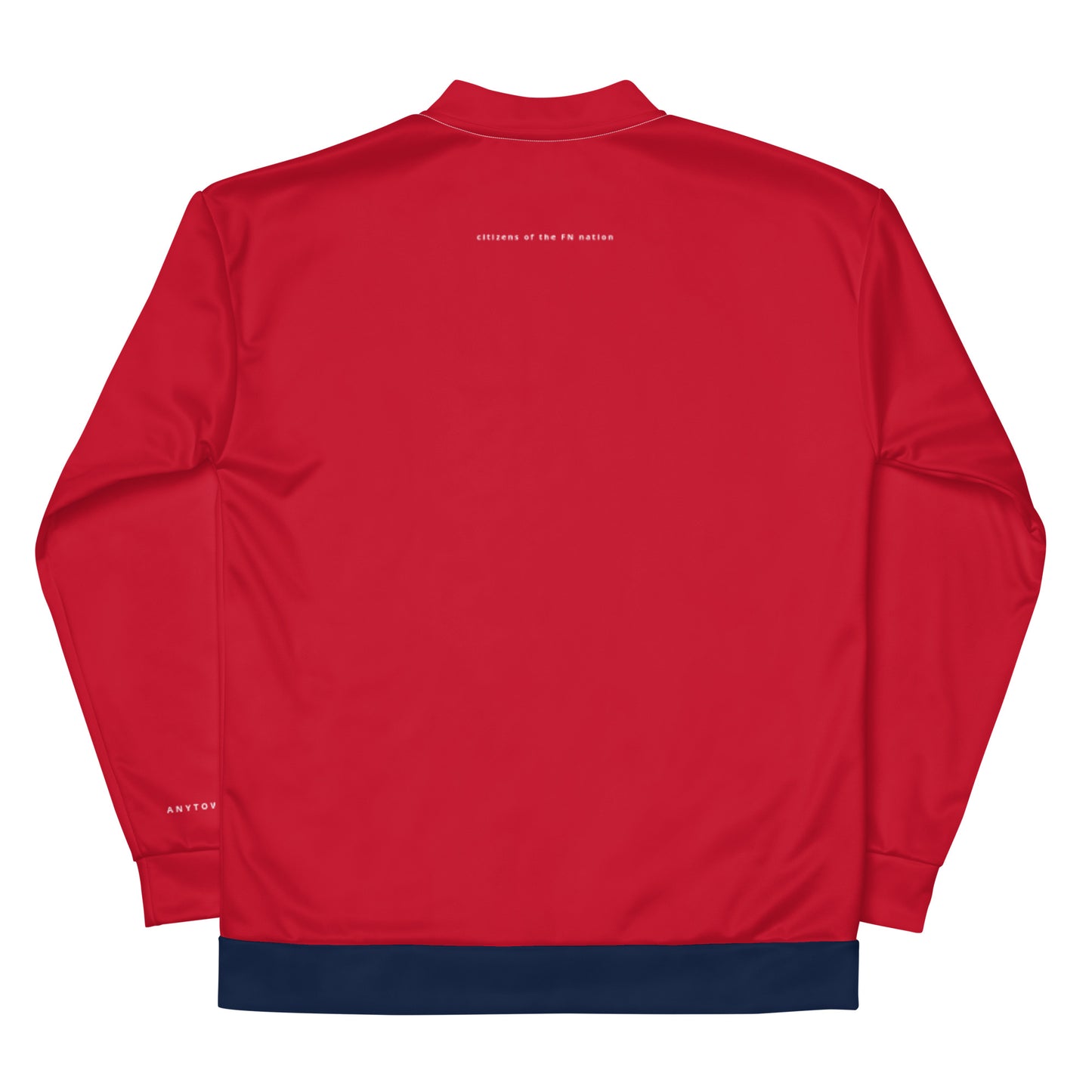 FN UNISEX: Citizens Bomber Jacket (red/navy trim)