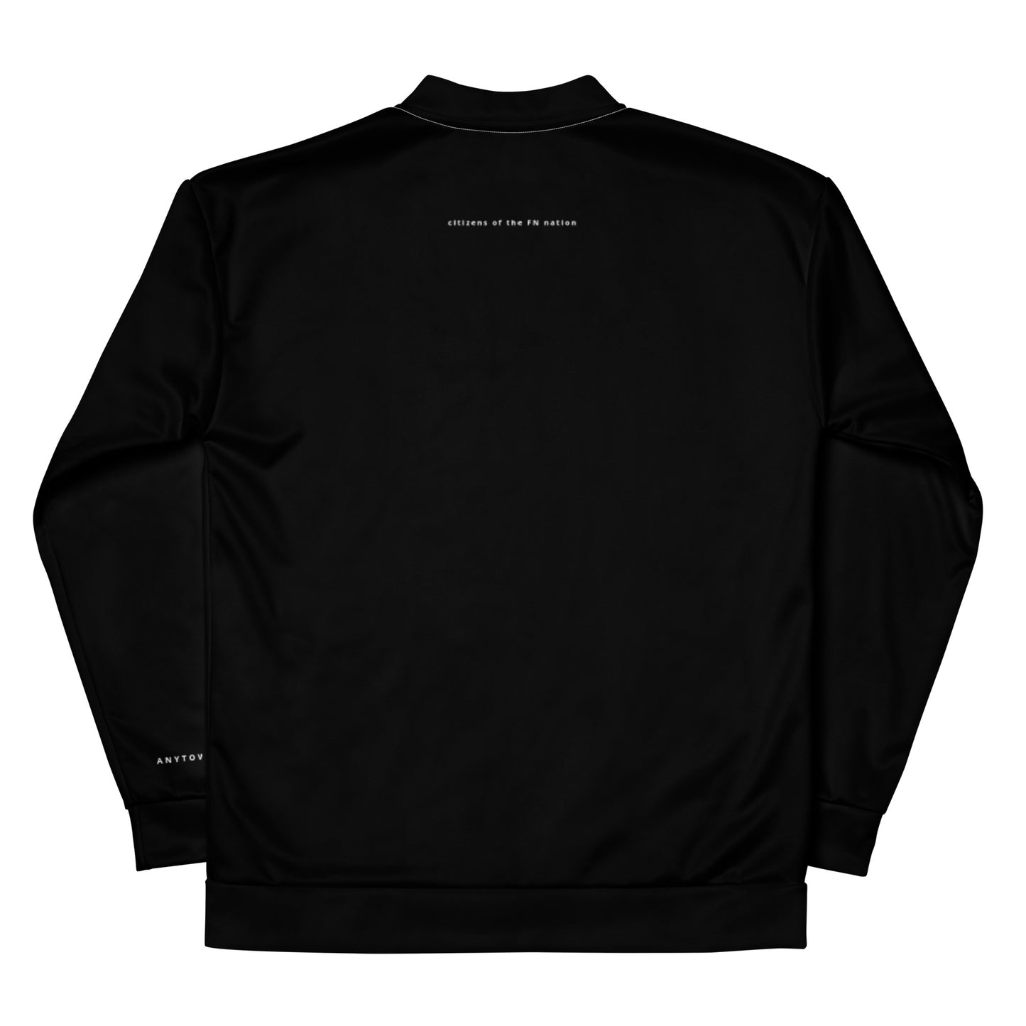 FN UNISEX: Citizens Duality Bomber Jacket (white/black)