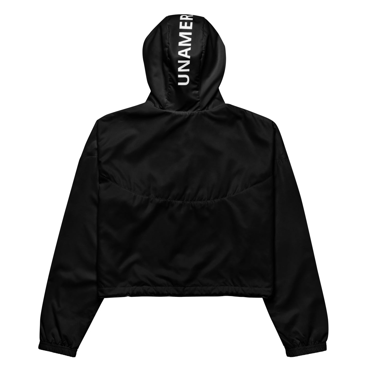 FN UNAMERICAN WOMEN'S: LAX Cropped Windbreaker (black/mandy)
