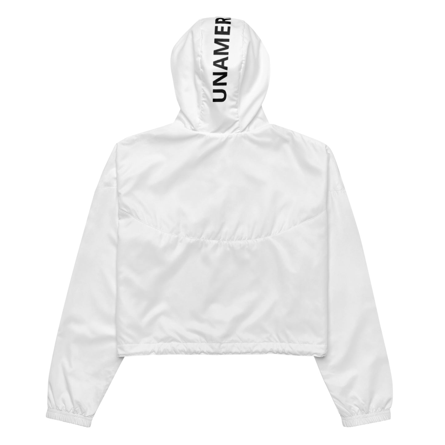 FN UNAMERICAN WOMEN'S: LAX Cropped Windbreaker (white/silver)