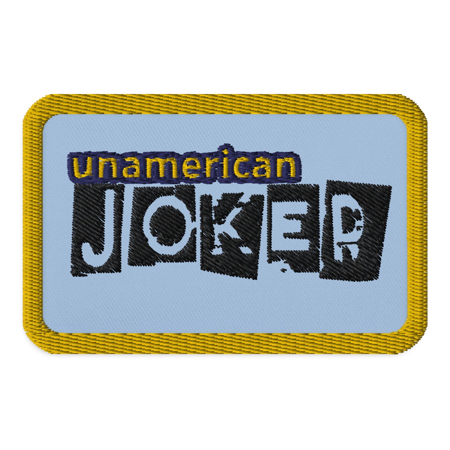 FN ACCESSORIES: Pseudo Rectangle Embroidered Patch