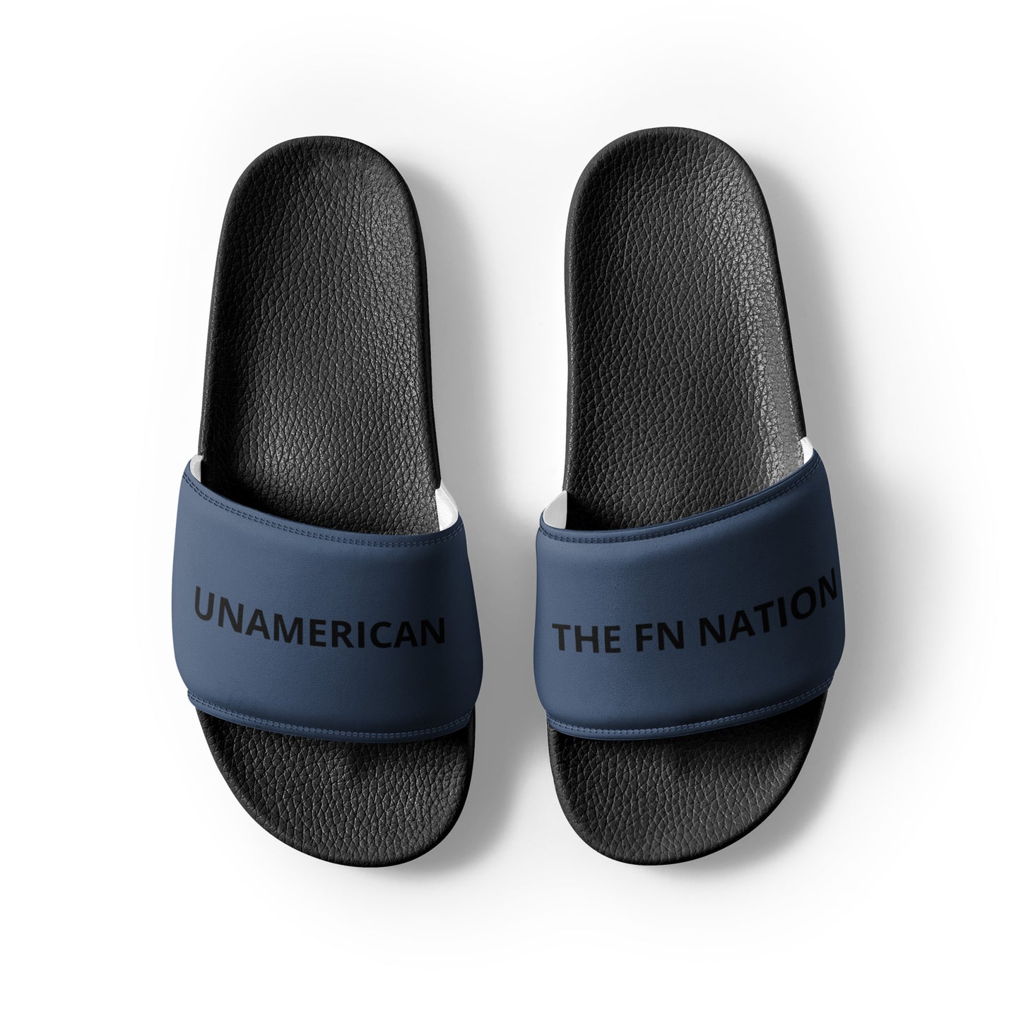 FN UNAMERICAN MEN'S: LAX Slides (black/cello)