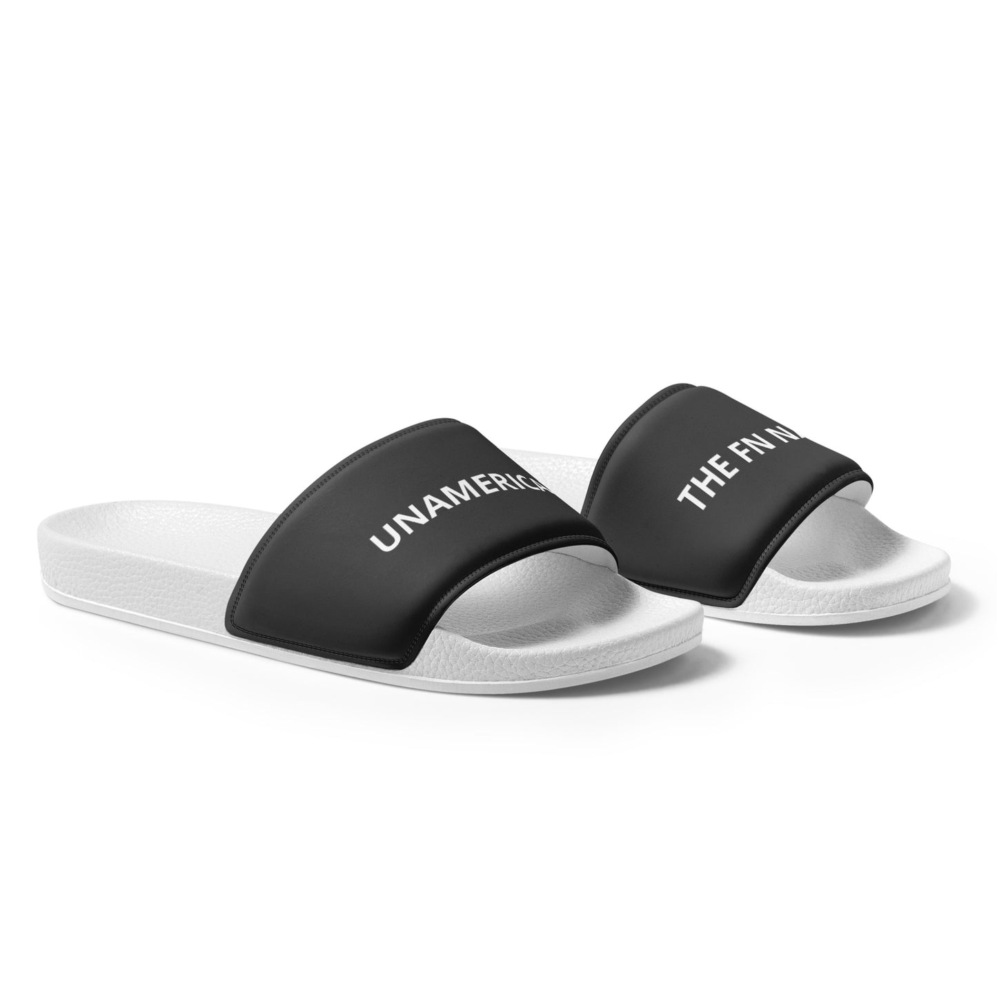 FN UNAMERICAN MEN'S: LAX Slides (white/eclipse)