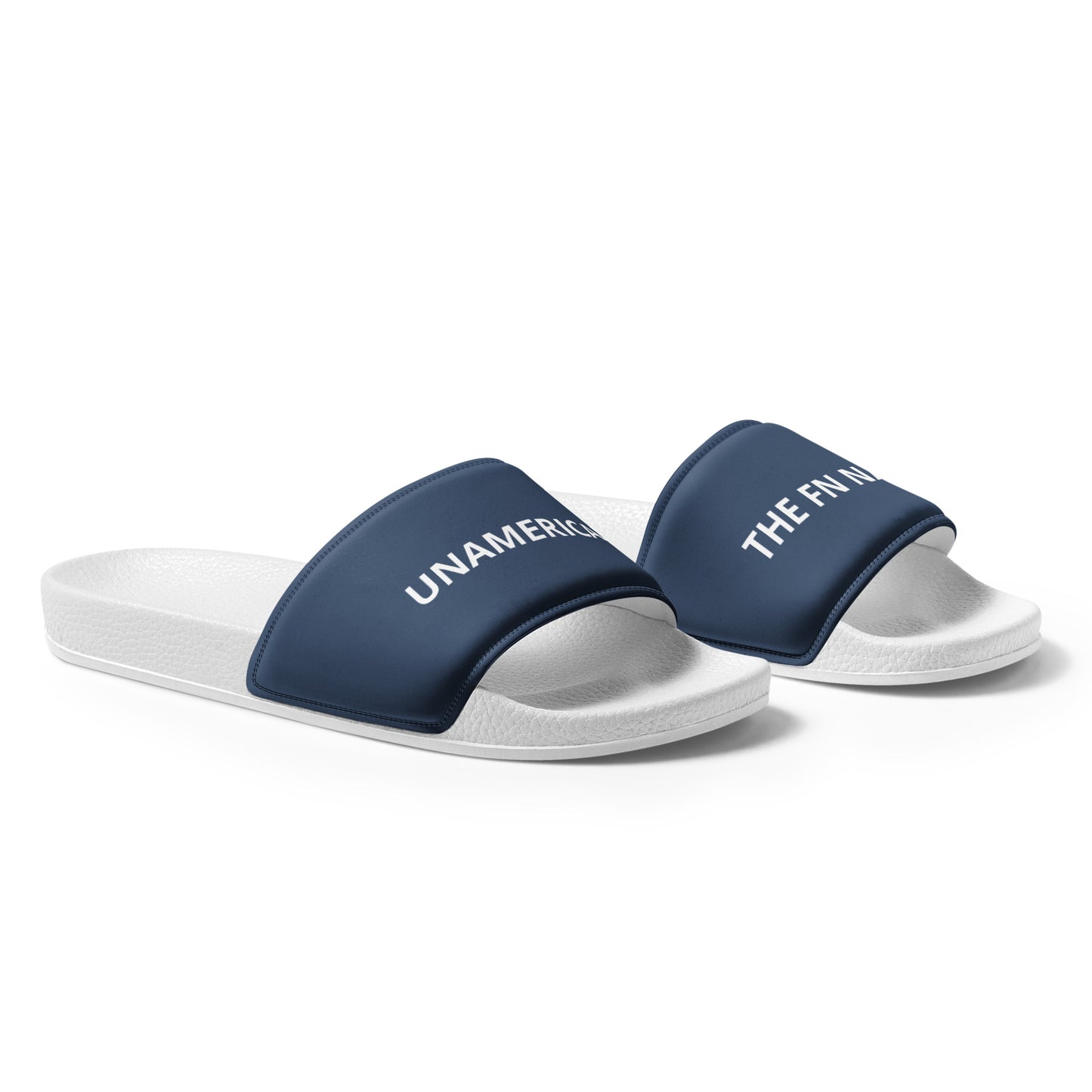 FN UNAMERICAN MEN'S: LAX Slides (white/cello)