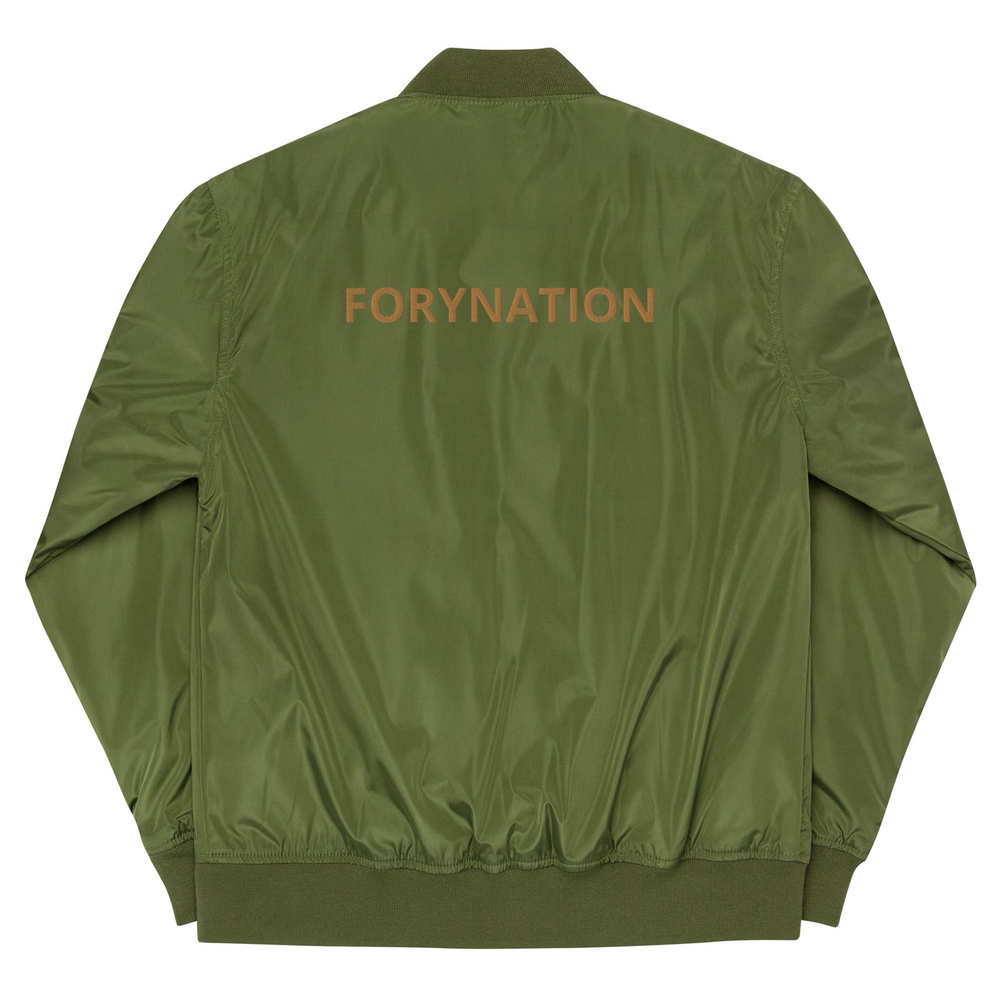 FN UNAMERICAN MEN'S: Pseudo Premium Bomber Jacket (gold)