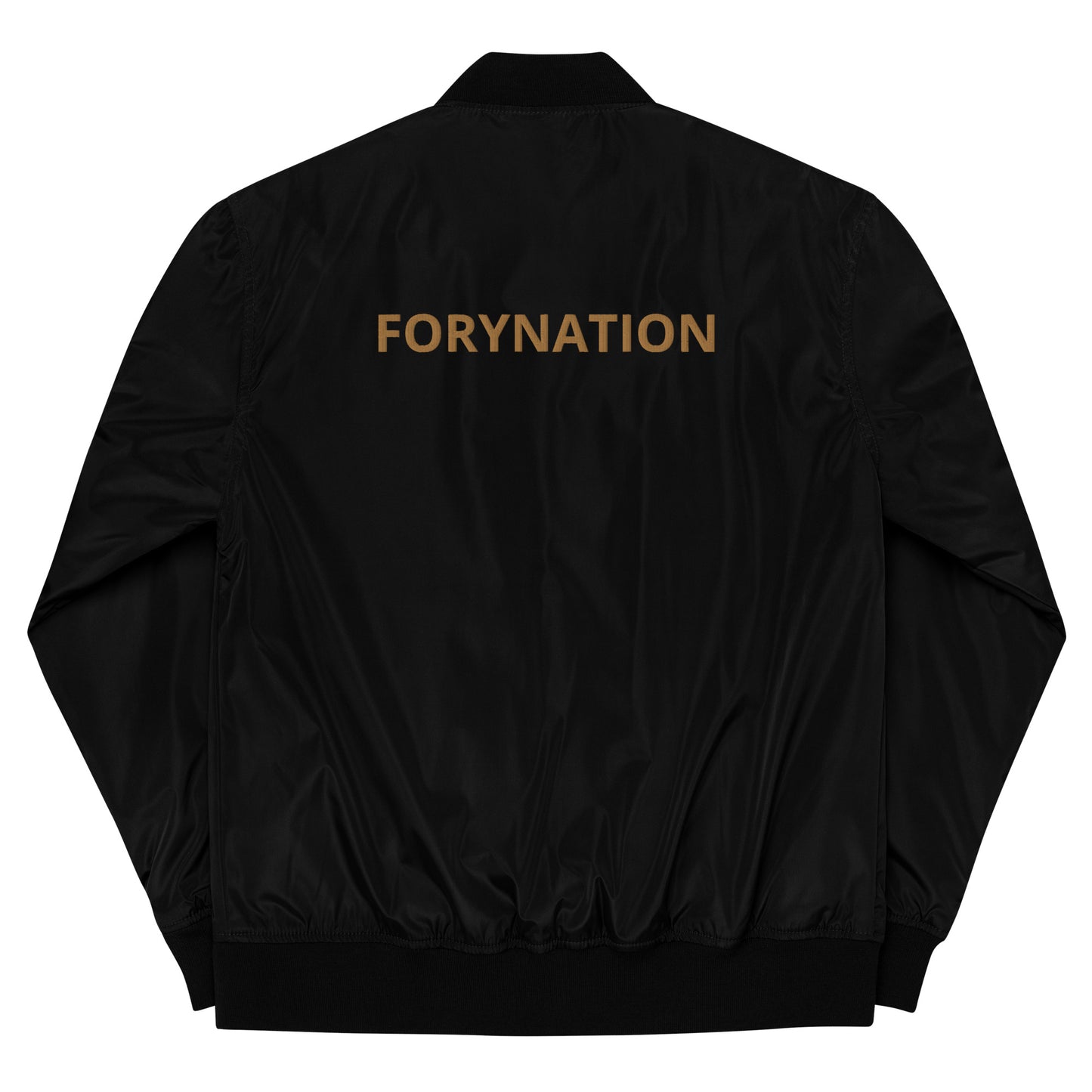 FN UNAMERICAN MEN'S: Pseudo Premium Bomber Jacket (gold)