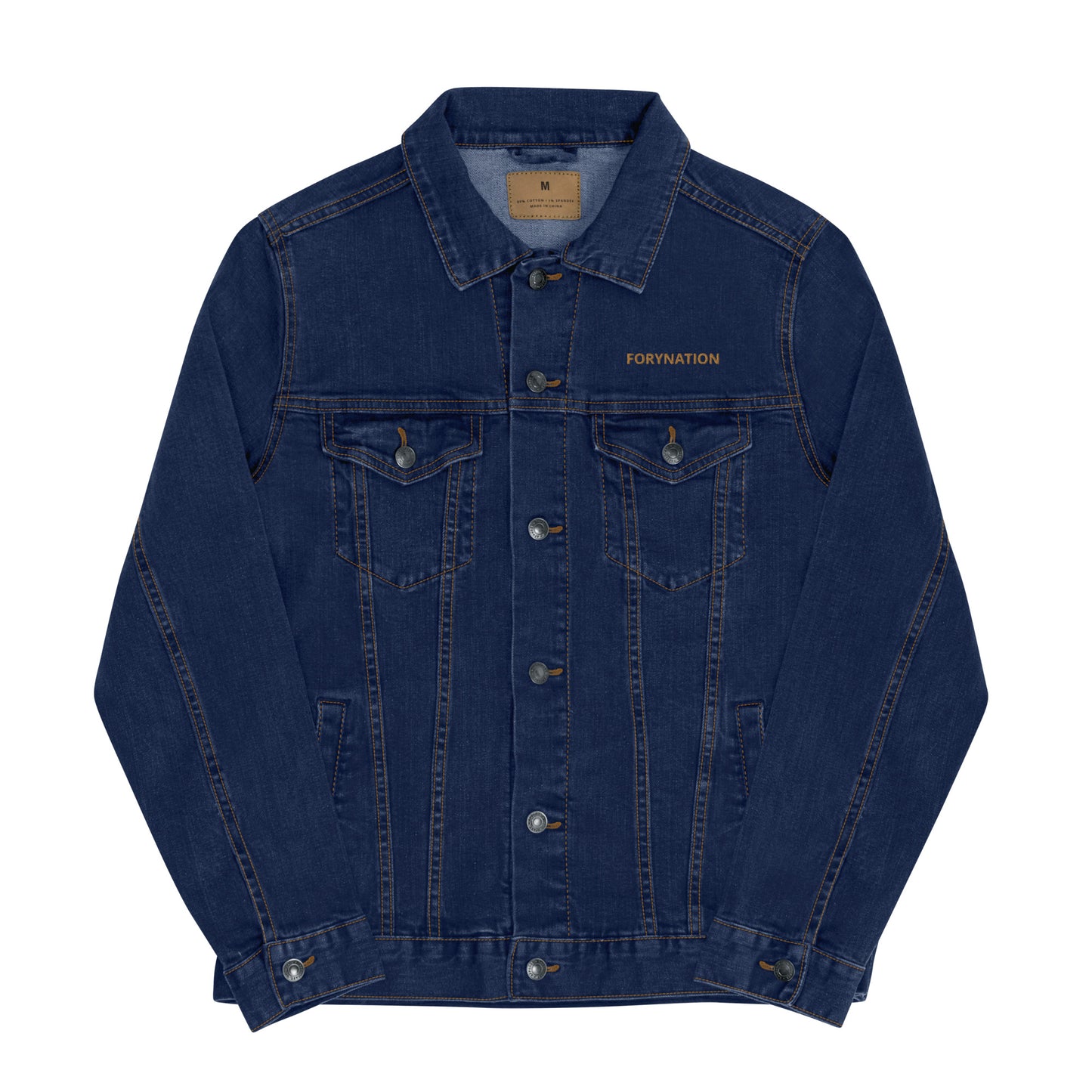 FN UNAMERICAN UNISEX: Classic Denim Jacket (denim)