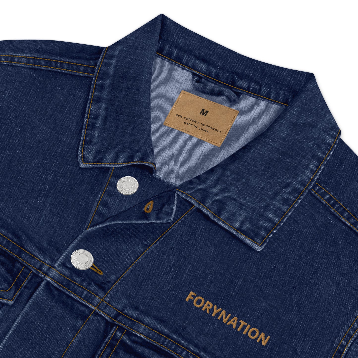 FN UNAMERICAN UNISEX: Classic Denim Jacket (denim)