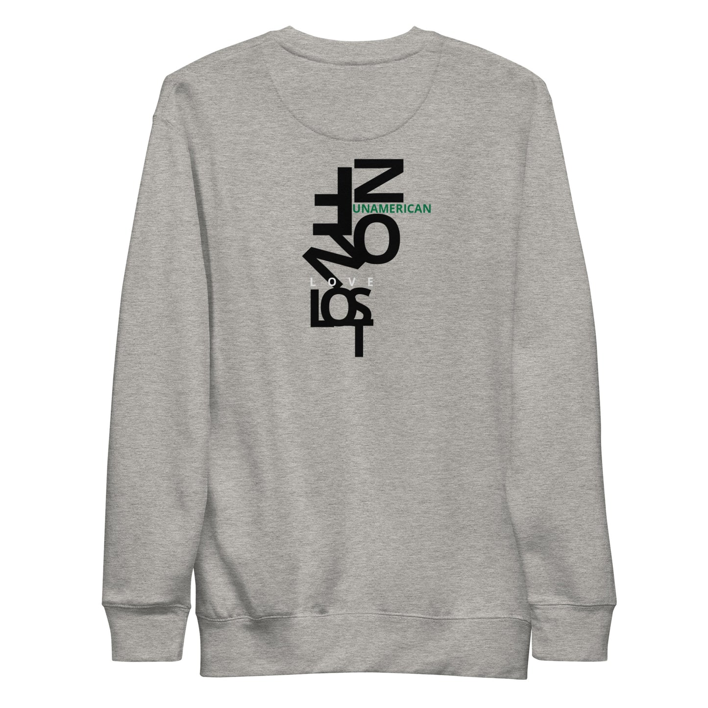 FN UNAMERICAN UNISEX: x<3 Premium Sweatshirt