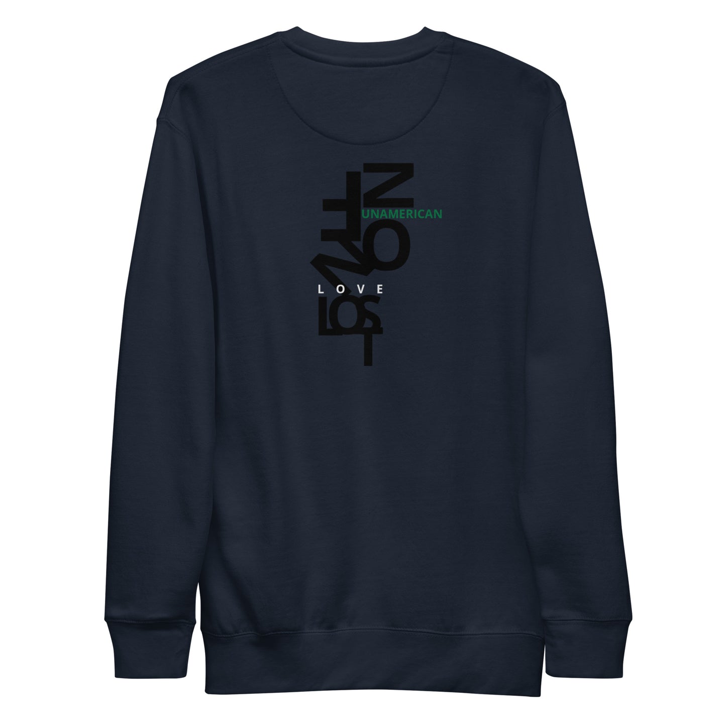 FN UNAMERICAN UNISEX: x<3 Premium Sweatshirt