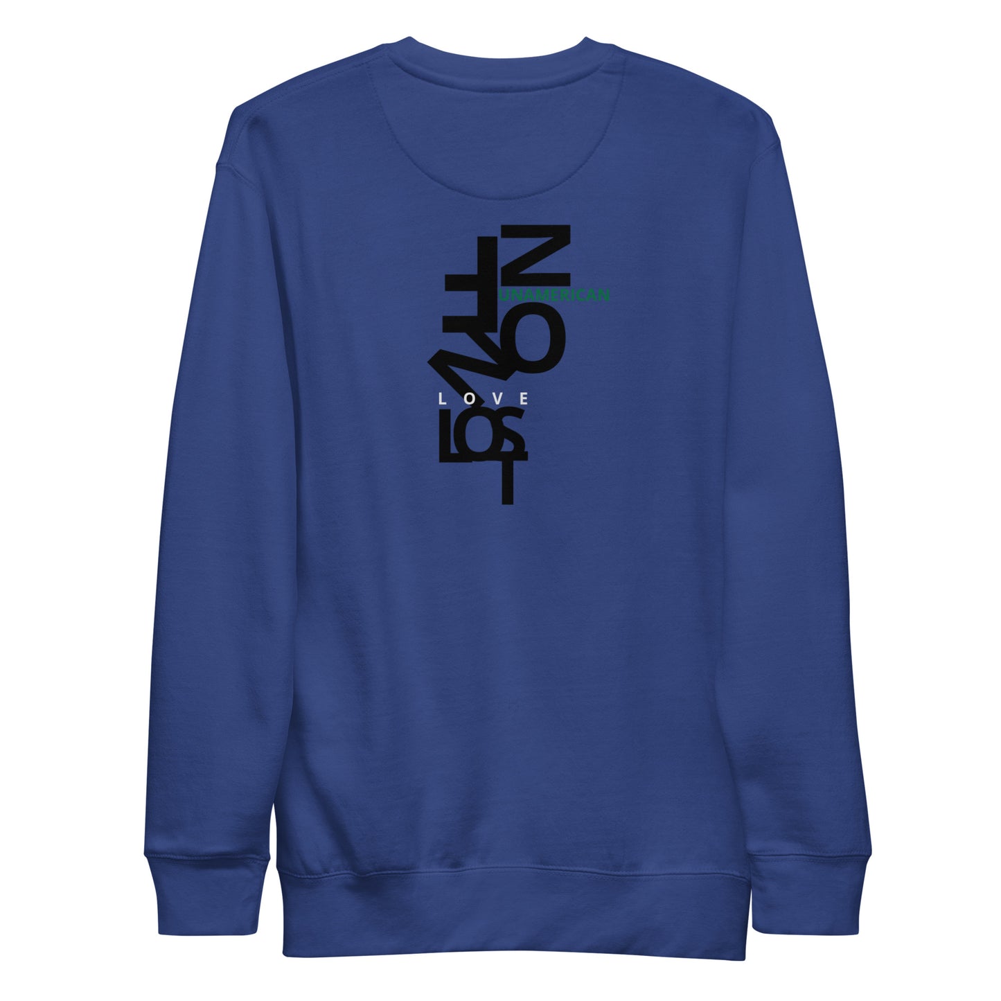 FN UNAMERICAN UNISEX: x<3 Premium Sweatshirt