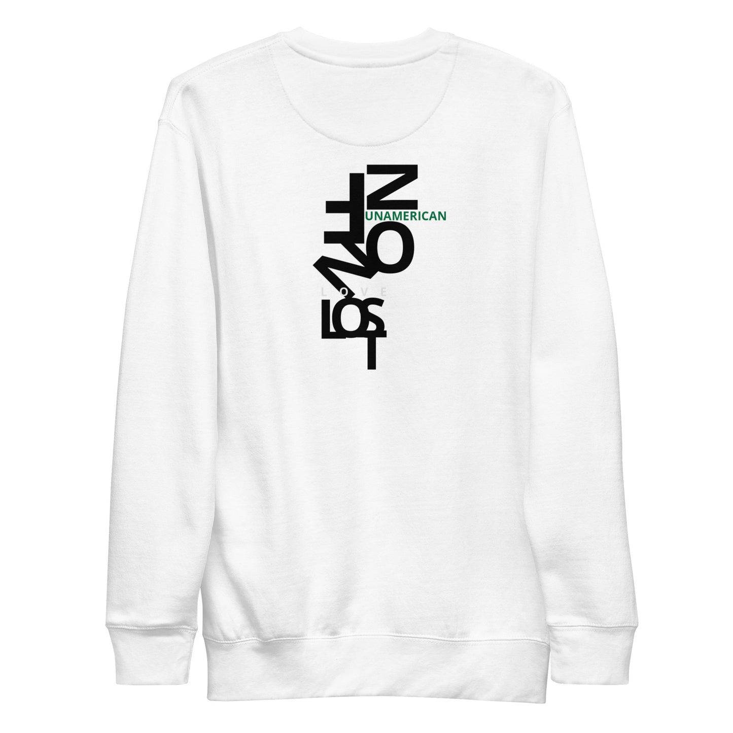 FN UNAMERICAN UNISEX: x<3 Premium Sweatshirt