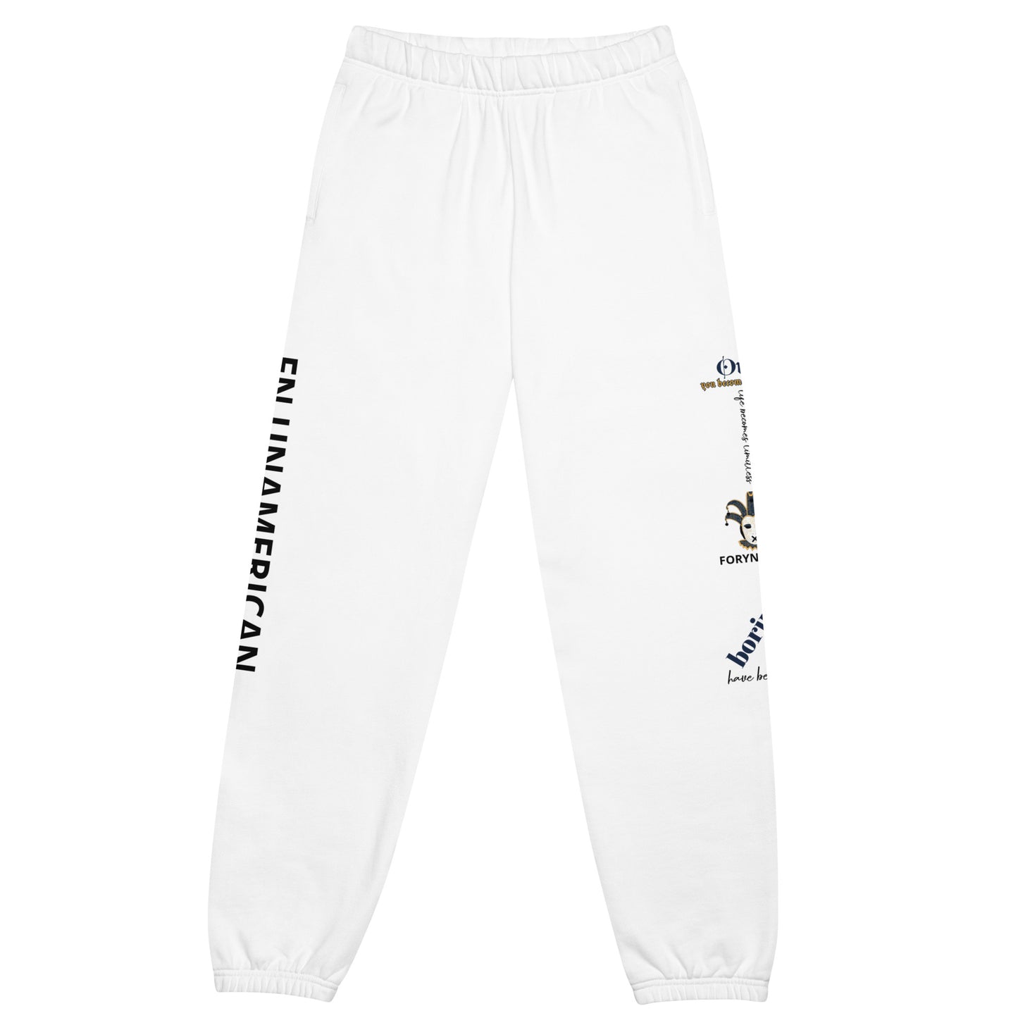 FN UNAMERICAN UNISEX: Pseudo Sweatpants