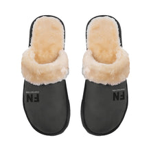 Load image into Gallery viewer, FN MEN&#39;S SLEEPWEAR: Plush Slippers (eclipse)
