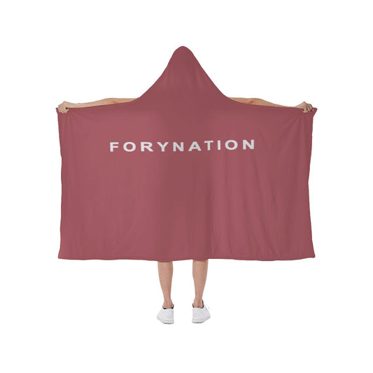 FN HOME: Signature Hooded Blanket (mandy)