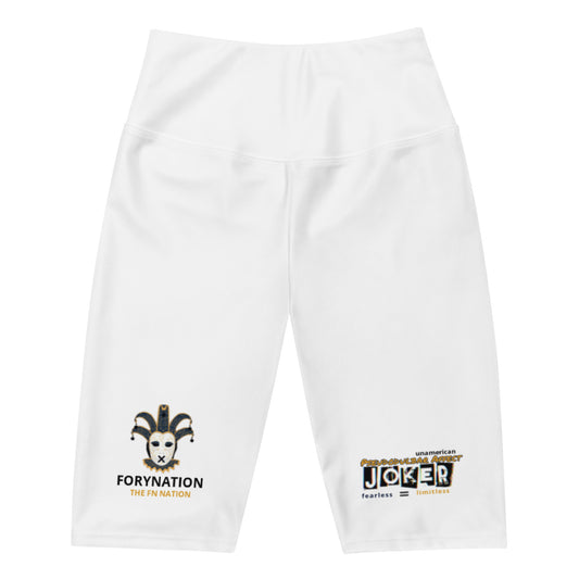 FN UNAMERICAN WOMEN'S: Pseudo Biker Shorts (white)