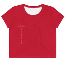 Load image into Gallery viewer, FN BASICS WOMEN&#39;S: Citizens Crop (red)
