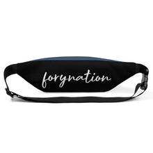 Load image into Gallery viewer, FN UNAMERICAN UNISEX: Waist Bag (black/cello)

