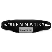 Load image into Gallery viewer, FN UNAMERICAN UNISEX: Waist Bag (black/silver)
