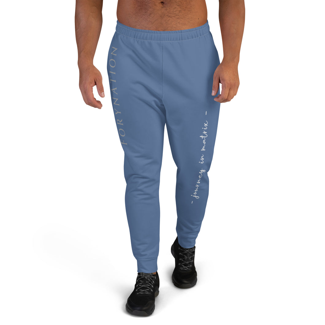 FORYNATION BASICS MEN'S: KASHMIR BLUE JOGGERS