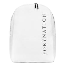 Load image into Gallery viewer, FORYNATION: WHITE BACKPACK
