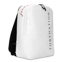 Load image into Gallery viewer, FORYNATION: WHITE BACKPACK
