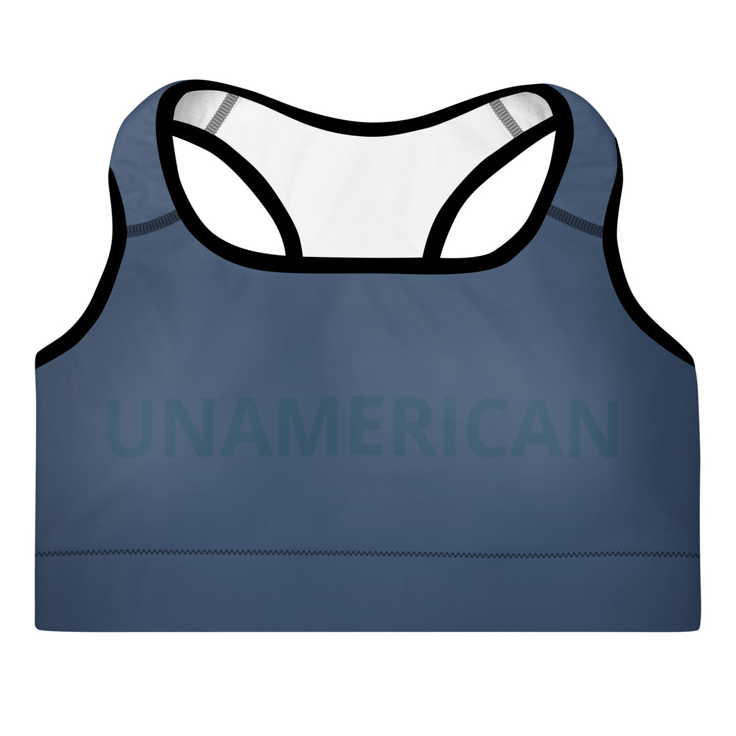 FORYNATION- UNAMERICAN WOMEN'S: BLUES SPORTS BRA