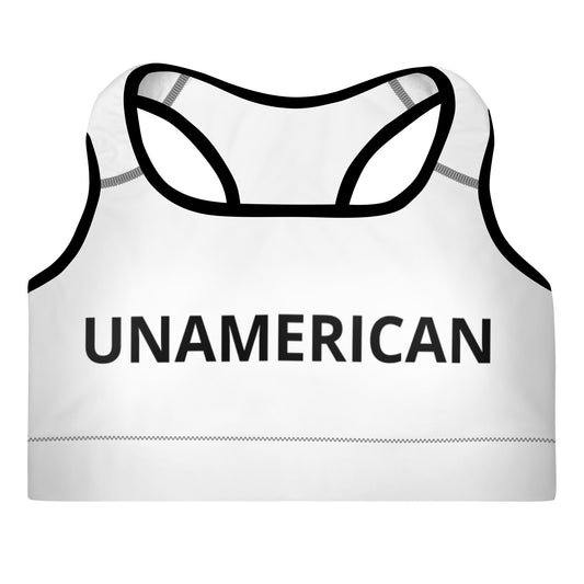 FN WOMEN'S SPORTS: Unamerican Sports Bra (white/black)