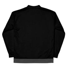 Load image into Gallery viewer, FN UNAMERICAN UNISEX: Signature Bomber Jacket (black/eclipse)
