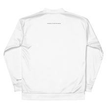 Load image into Gallery viewer, FN BASICS UNISEX: Citizens Duality Bomber Jacket (black/white)
