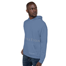 Load image into Gallery viewer, FORYNATION BASICS: KASHMIR BLUE UNISEX HOODIE
