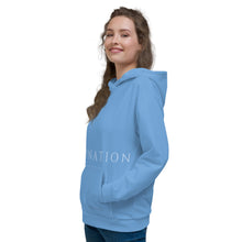 Load image into Gallery viewer, FORYNATION BASICS: JORDY BLUE UNISEX HOODIE
