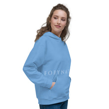 Load image into Gallery viewer, FORYNATION BASICS: JORDY BLUE UNISEX HOODIE
