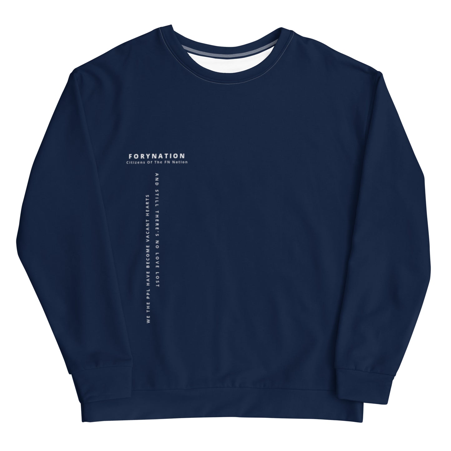 FN BASICS UNISEX: Citizens Sweatshirt (blue)