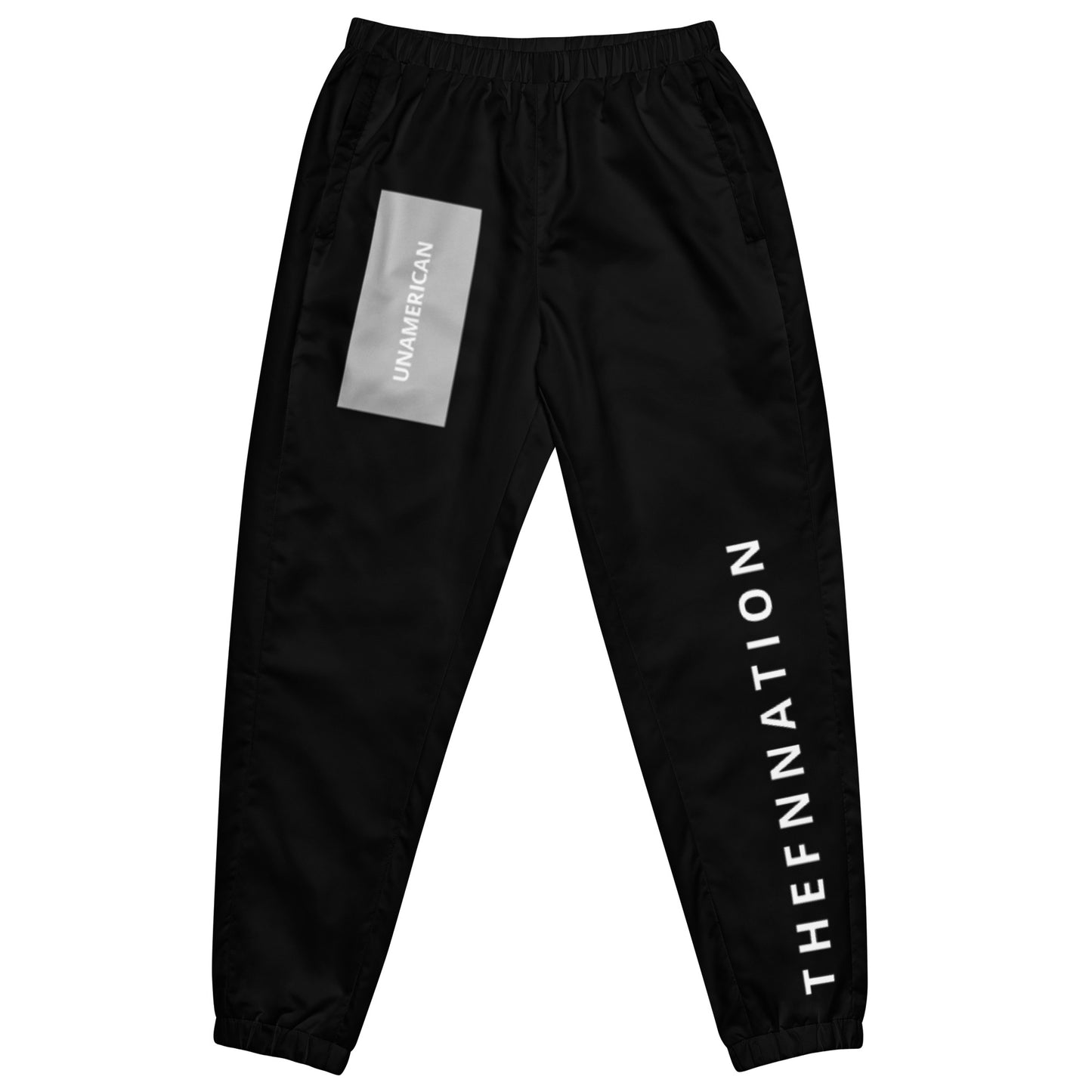 FN UNAMERICAN UNISEX: LAX Track Pants (black/silver)