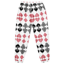 Load image into Gallery viewer, FN UNAMERICAN UNISEX: Gamble Bandana Track Pants (white)
