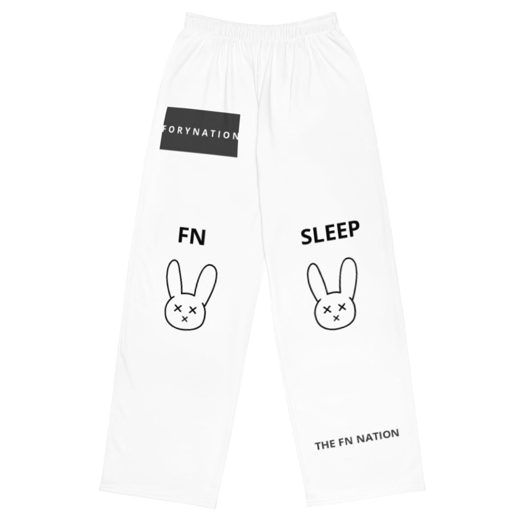 FN UNISEX SLEEPWEAR: Comatose Bunny Pajama Pants (eclipse)