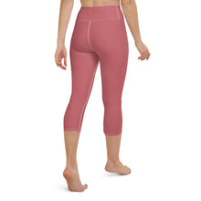 Load image into Gallery viewer, FORYNATION- UNAMERICAN: Red Flag Yoga Capri Leggings
