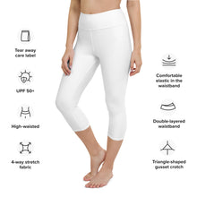 Load image into Gallery viewer, FORYNATION- UNAMERICAN: Bleached Yoga Capri Leggings
