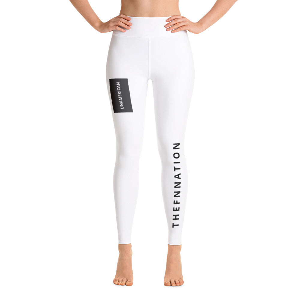 FN UNAMERICAN WOMEN'S: Signature Leggings (white/eclipse)