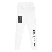 Load image into Gallery viewer, FN UNAMERICAN WOMEN&#39;S: Signature Leggings (white/eclipse)
